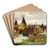 Burial Cortege of a Crow Chief by Joseph Henry Sharp Art Drink Coaster set Burial Cortege of a Crow Chief by Joseph Henry Sharp Art Drink Coaster set