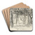 Figures under an arbor by Edwin Austin Abbey Art Drink Coaster set