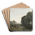 Chaville, Le Matin Au Printemps by Jean-Baptiste-Camille Corot Art Drink Coaster set Chaville, Le Matin Au Printemps by Jean-Baptiste-Camille Corot Art Drink Coaster set