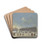 The Piazza San Marco towards San Giacomo by Giacomo Guardi Drink Coasters - set of 4