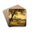 Le Pont de Solfrino et le Pavillon de Flore, vus du quai d'Orsay by Charles Mercier Drink Coasters - set of 4