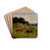 Untitled (landscape with two cows) by Edward Mitchell Bannister Drink Coasters - set of 4