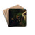 Torquato Tasso and the Two Leonores by Carl Ferdinand Sohn Drink Coasters - set of 4