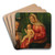 The Holy Family by Workshop of Giovanni Bellini Art Drink Coaster set