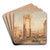 ForumRomanum by Hermann David Salomon Corrodi Art Drink Coaster set ForumRomanum by Hermann David Salomon Corrodi Art Drink Coaster set