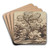 A Group of Trees by Joseph Farington Art Drink Coaster set