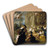 The Garden of Love by Peter Paul Rubens Art Drink Coaster set The Garden of Love by Peter Paul Rubens Art Drink Coaster set