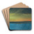 Cloud Study with Sunset by Albert Bierstadt Art Drink Coaster set