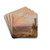 View of Lake Nemi atSunset by Joshua Shaw Drink Coasters - set of 4 View of Lake Nemi atSunset by Joshua Shaw Drink Coasters - set of 4