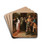 Scene of chevalry by Nicolas Moillon Drink Coasters - set of 4 Scene of chevalry by Nicolas Moillon Drink Coasters - set of 4