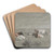 Cows in a Landscape by Constant Troyon Art Drink Coaster set