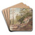Skogsinterir, Sarabrten by Hans Gude Art Drink Coaster set