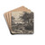 Landscape with Trees and two Figures by Dr. Thomas Monro Drink Coasters - set of 4