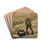 Jger in den Dnen by Max Liebermann Drink Coasters - set of 4