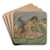Family of Fauns by Hans Thoma Art Drink Coaster set