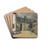 The Farmhouse by douard Vuillard Drink Coasters - set of 4