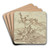 Apotheosis of a saint by Gaspare Diziani Art Drink Coaster set