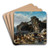 Noah's Ark by Filippo Palizzi Art Drink Coaster set