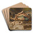 The Holy rock, Jerusalem by Carl Haag Art Drink Coaster set