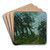 Paysage by Cham Soutine Art Drink Coaster set
