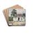 Native hut at Nassau by Winslow Homer Drink Coasters - set of 4 Native hut at Nassau by Winslow Homer Drink Coasters - set of 4