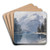 Pragser Wildsee by Edward Theodore Compton Art Drink Coaster set