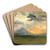 Sunset by Marie Egner Art Drink Coaster set