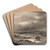 Marshland Landscape by Dr. Thomas Monro Art Drink Coaster set