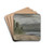 Landschaft mit Gewitterwolken by Hans Thoma Drink Coasters - set of 4