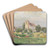 Kirche in Staatz by Eugen Jettel Art Drink Coaster set