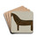 Toy Horse by Frank Budash Drink Coasters - set of 4