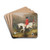 Gone to earth by William Shayer Drink Coasters - set of 4