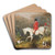 Gone to earth by William Shayer Art Drink Coaster set