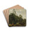 Lisire de boisen Limousin by Jean-Baptiste-Camille Corot Drink Coasters - set of 4