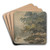 River Scene by Francis Nicholson Art Drink Coaster set River Scene by Francis Nicholson Art Drink Coaster set
