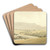 Highlands by Caspar David Friedrich Art Drink Coaster set