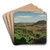 Landschaft bei Berghausen by Georg Scholz Art Drink Coaster set Landschaft bei Berghausen by Georg Scholz Art Drink Coaster set