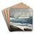 Prout's Neck, Breakers by Winslow Homer Art Drink Coaster set Prout's Neck, Breakers by Winslow Homer Art Drink Coaster set