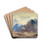 The Almighty's Own, An Impression of the High Andes by William Henry Holmes Drink Coasters - set of 4