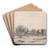 The Orchard by James Ensor Art Drink Coaster set