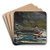 Sketch for 'Hound and Hunter' by Winslow Homer Art Drink Coaster set Sketch for 'Hound and Hunter' by Winslow Homer Art Drink Coaster set
