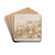 A wooded ridge by Anthony van Dyck Drink Coasters - set of 4