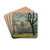 Theme from the Planty Park in Krakow by Stanisaw Kamocki Drink Coasters - set of 4