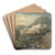 Convent at Vietri, near Salerno by John Warwick Smith Art Drink Coaster set Convent at Vietri, near Salerno by John Warwick Smith Art Drink Coaster set