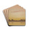 Dosseringen seen from the Sea by Christen Kbke Drink Coasters - set of 4
