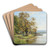 Herbst am Starnberger See by Karl Adam Heinisch Art Drink Coaster set