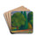 Landscape Row of Trees by Mark Gertler Drink Coasters - set of 4 Landscape Row of Trees by Mark Gertler Drink Coasters - set of 4