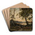 L'Aurore by Henri-Joseph Harpignies Art Drink Coaster set