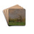 A Flower Meadow by Ladislav Mednynszky Drink Coasters - set of 4