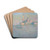 The Church of San Giorgio Maggiore, Venice by Claude Monet Drink Coasters - set of 4